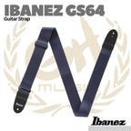 Ibanez GS64-BK Guitar Strap - Strep Gitar Bass