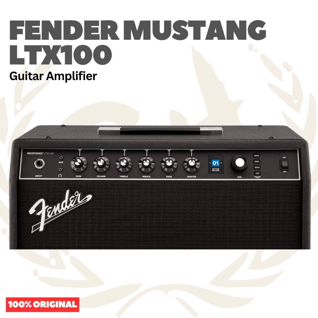 Fender Mustang LTX100 Guitar Amplifier, 230V, EU - Speaker Ampil Gitar 100w