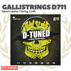 GALLISTRINGS D711 Electric Guitar 7-Strings 11-60 - Senar Gitar Listrik Elektrik 7-Senar Galli Strings Original Asli