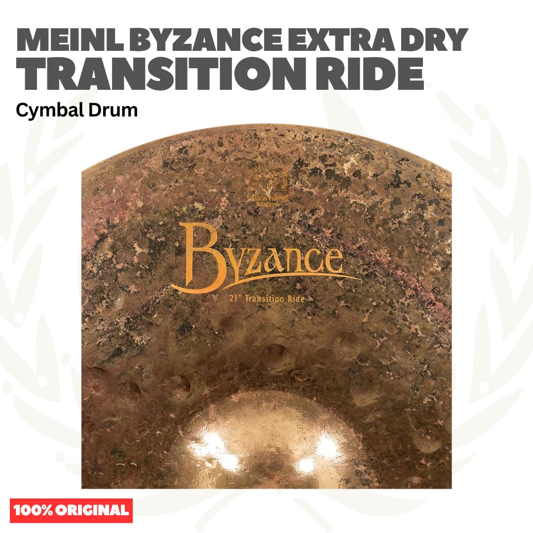 MEINL B21TSR Byzance Extra Dry Transition Ride Cymbal 21 inch - Simbal Drum
