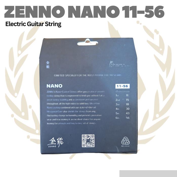 Zenno NANO 1156 Guitar Strings 11-56  - Senar Gitar Elektrik