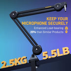Maono BA37 Microphone Boom Arm Stand - Stand Mic Jepit Meja