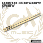 GOODWOOD by Vater Hickory Wood Tip Stick Drum - Stik Drum