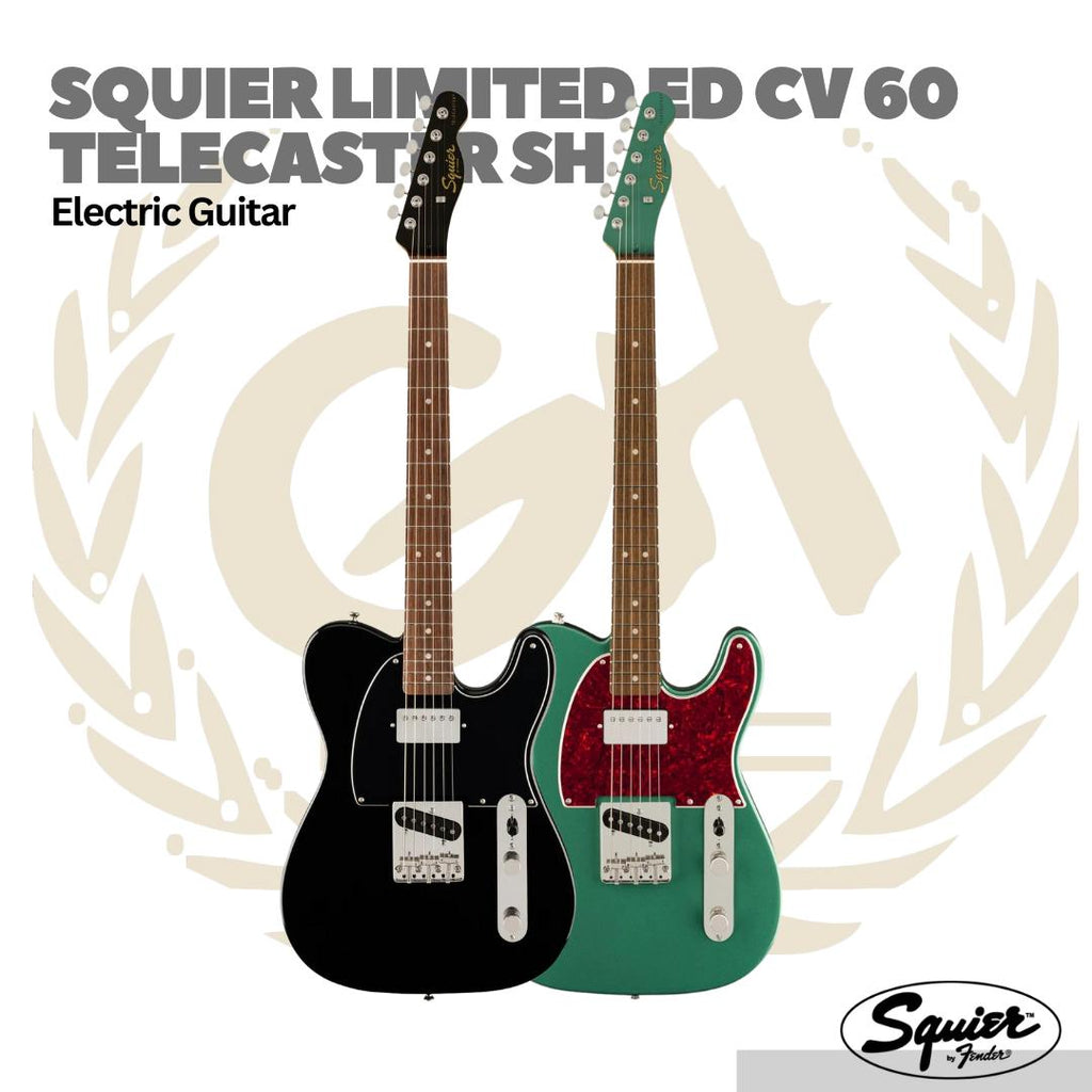 Squier Limited Edition Classic Vibe 60s Telecaster SH Electric Guitar, Laurel FB