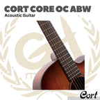 Cort Core OC Blackwood Acoustic Guitar - Gitar Akustik