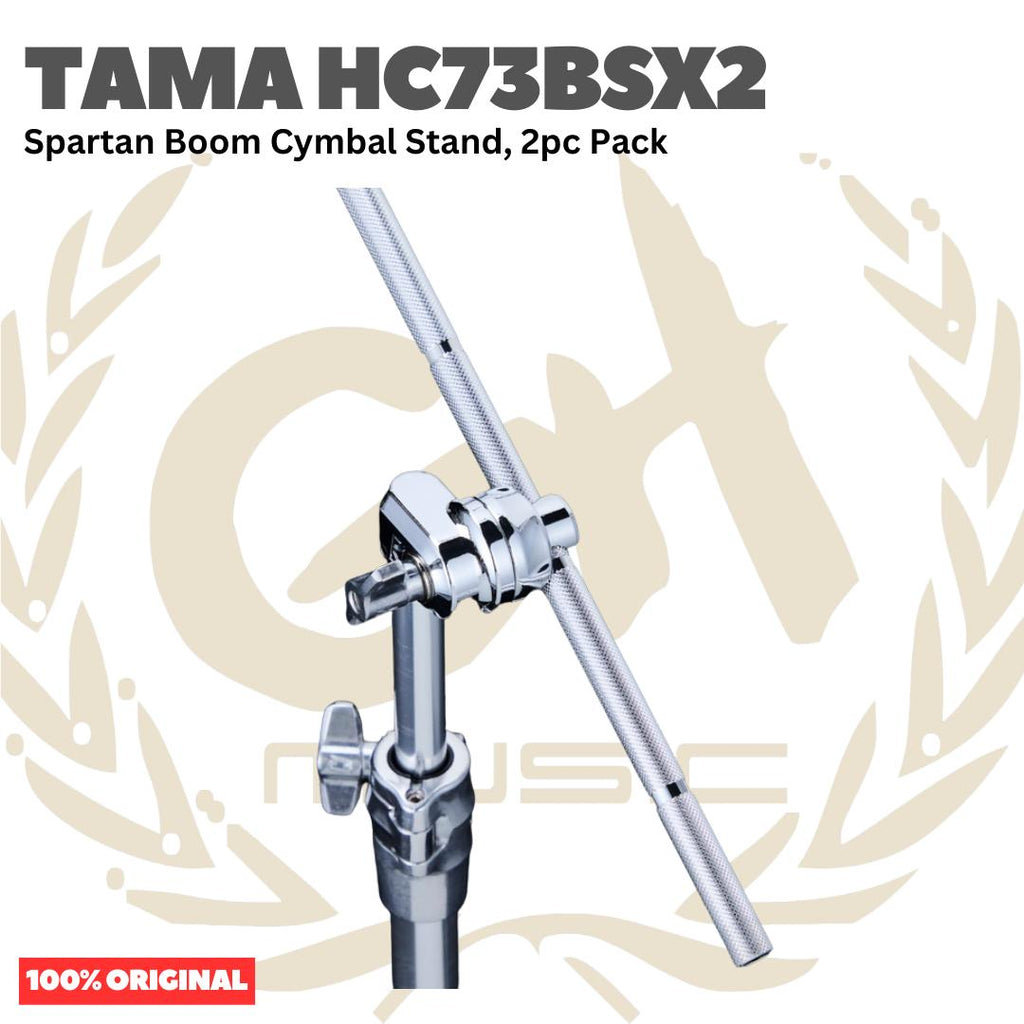 TAMA HC73BSX2 Spartan Boom Cymbal Stand 2pcs - Stand Simbal Drum 1 pasang Original Asli