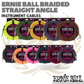 ERNIE BALL BRAIDED Straight Angle Instrument Cable | Kabel Jack Gitar