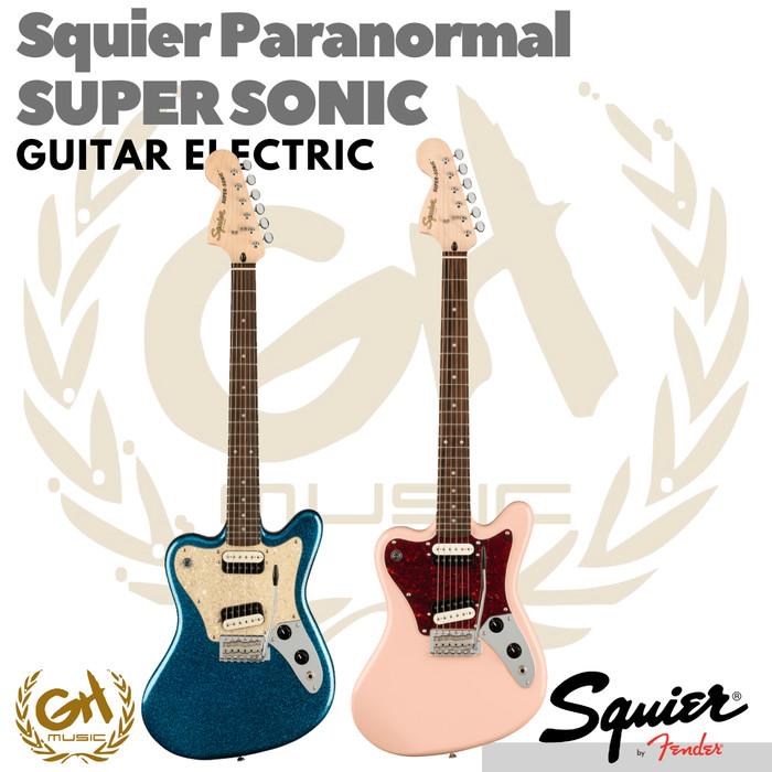 Squier Paranormal Series Super Sonic Electric Guitar | Gitar Listrik