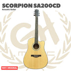 Scorpion SA200CD Acoustic Guitar - Gitar Akustik SA 200 CD Original Asli