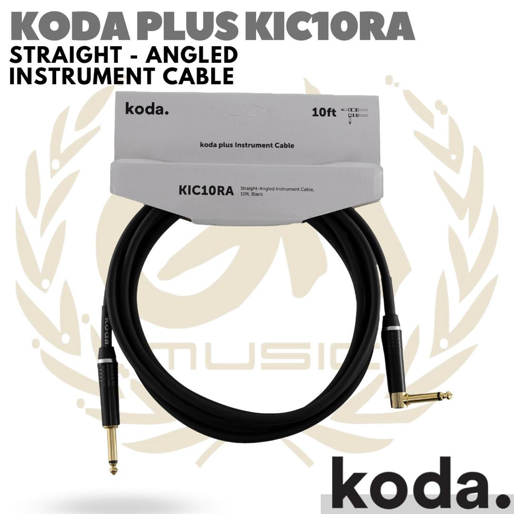 KODA PLUS STRAIGHT - ANGLED | Instrument Cable - Kabel Jack Instrumen