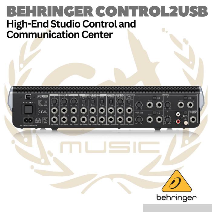 Behringer CONTROL2USB High-end Studio Control with VCA Control and USB