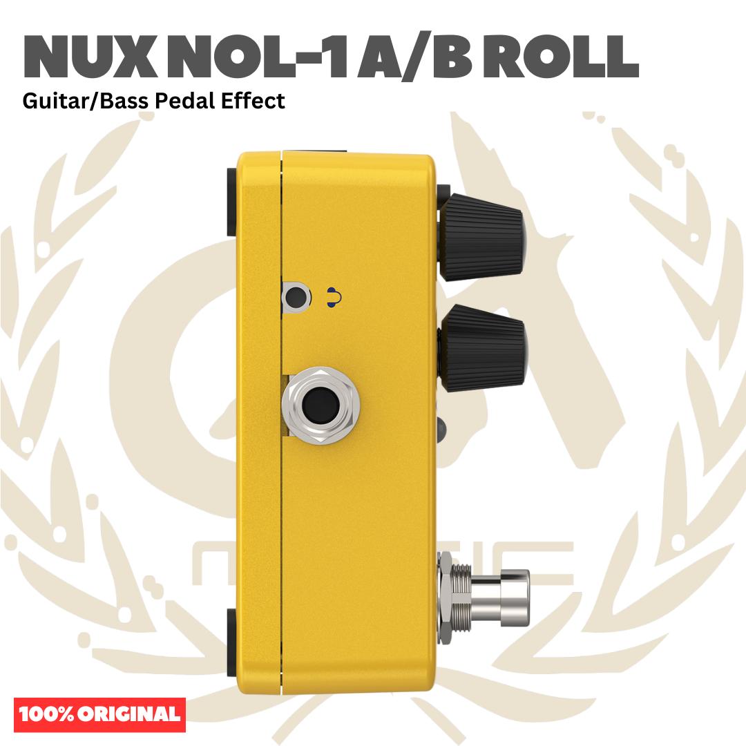 NUX NOL-1 A/B Roll Octave & Loop Guitar Bass Pedal Effect - Efek Pedal Gitar Bass Original Asli