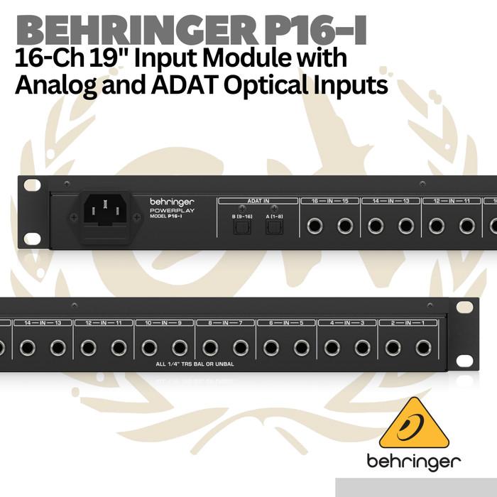 Behringer Powerplay P16-I 16-channel Input Module