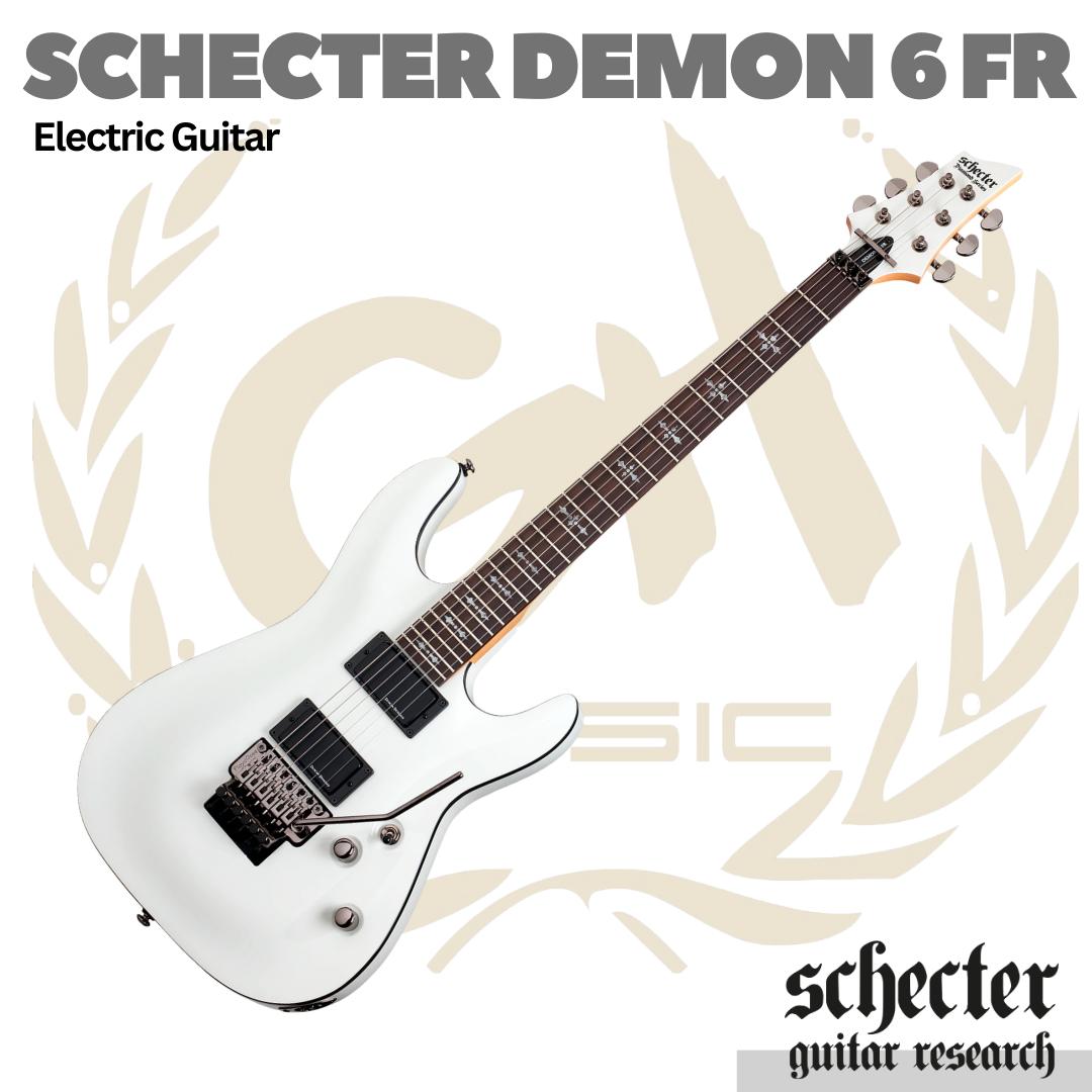 SCHECTER DEMON 6 FR ELECTRIC GUITAR - GITAR ELEKTRIK