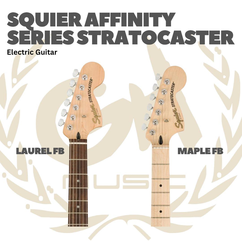 SQUIER AFFINITY SERIES STRATOCASTER ELECTRIC GUITAR - GITAR LISTRIK ELEKTRIK ORIGINAL