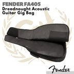 Fender FA405 Dreadnought Acoustic Guitar Gig Bag | Tas Gitar Akustik
