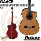 IBANEZ GA6CE ACOUSTIC GUITAR, GITAR AKUSTIK NILON