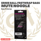 Ernie Ball Fretwrap Bass Mute Noodle - Bass Gitar Dampener Peredam Senar