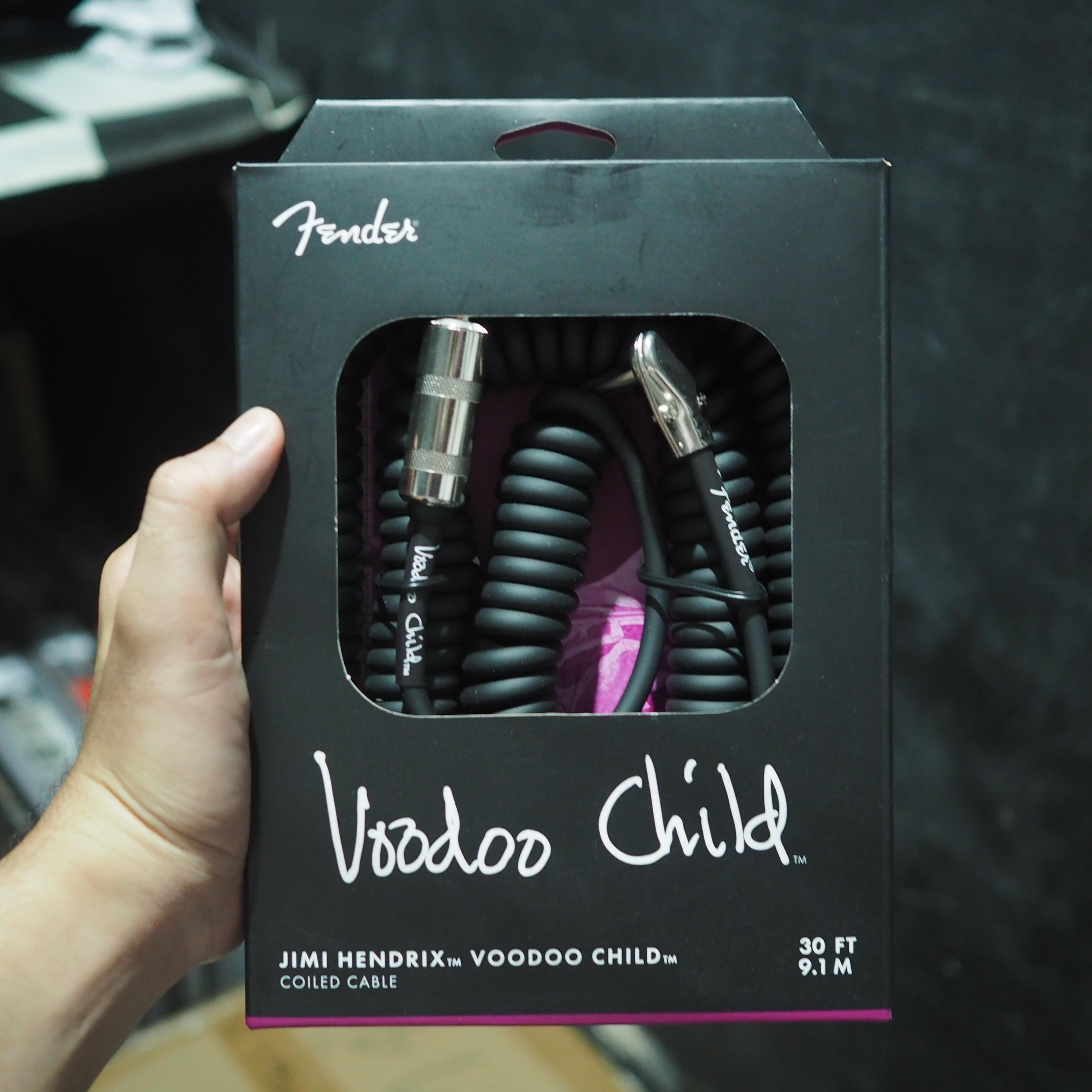 Fender Jimi Hendrix Voodoo Child Guitar Cable - Kabel Jack Instrumen