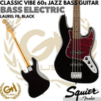 Squier Classic Vibe 60s Jazz Bass Guitar, Laurel FB - Gitar Bass Listrik