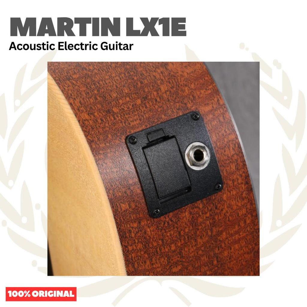 Martin LX1E Litte Martin Acoustic Electric w/Bag - Gitar Akustik Elektrik