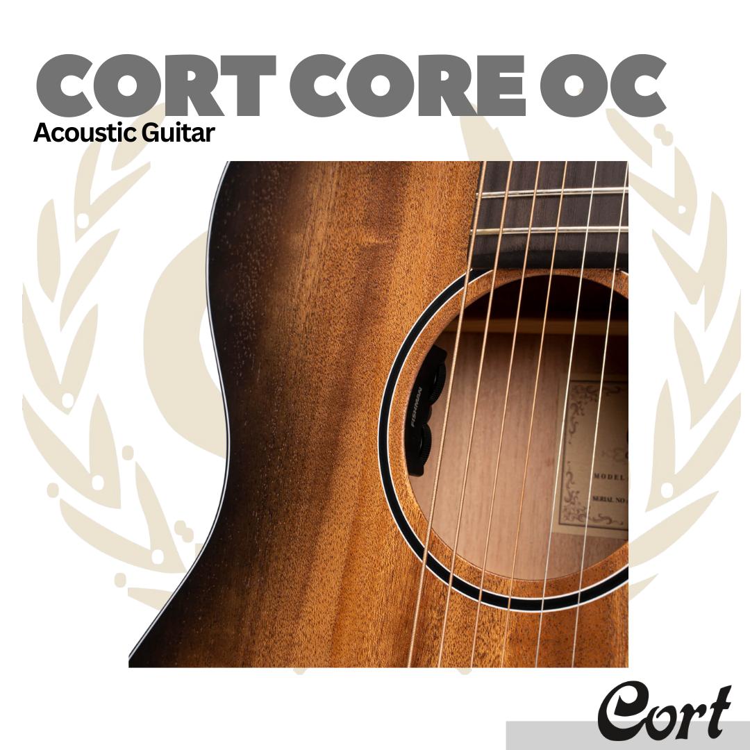 Cort Core OC Mahogany Acoustic Guitar - Gitar Akustik