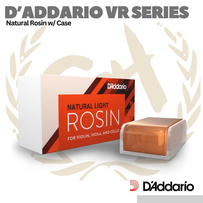 D'addario Natural Rosin - Biola Cello Violin Viola
