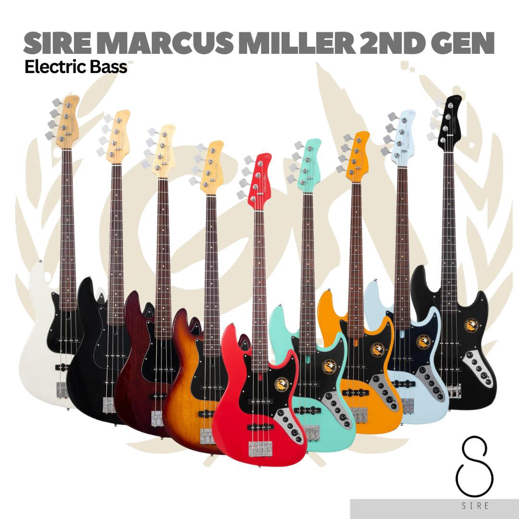 Sire Marcus Miller V3 2nd Generation 4-String | Bass Guitar Electric Elektrik Active Aktif