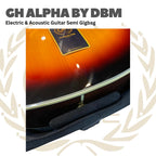 NB GH Alpha Acoustic By DBM Guitar Semi Gigbag - Tas Gitar Akustik Semi Gigbag GH Tas Gitar Klasik Semi Gigbag
