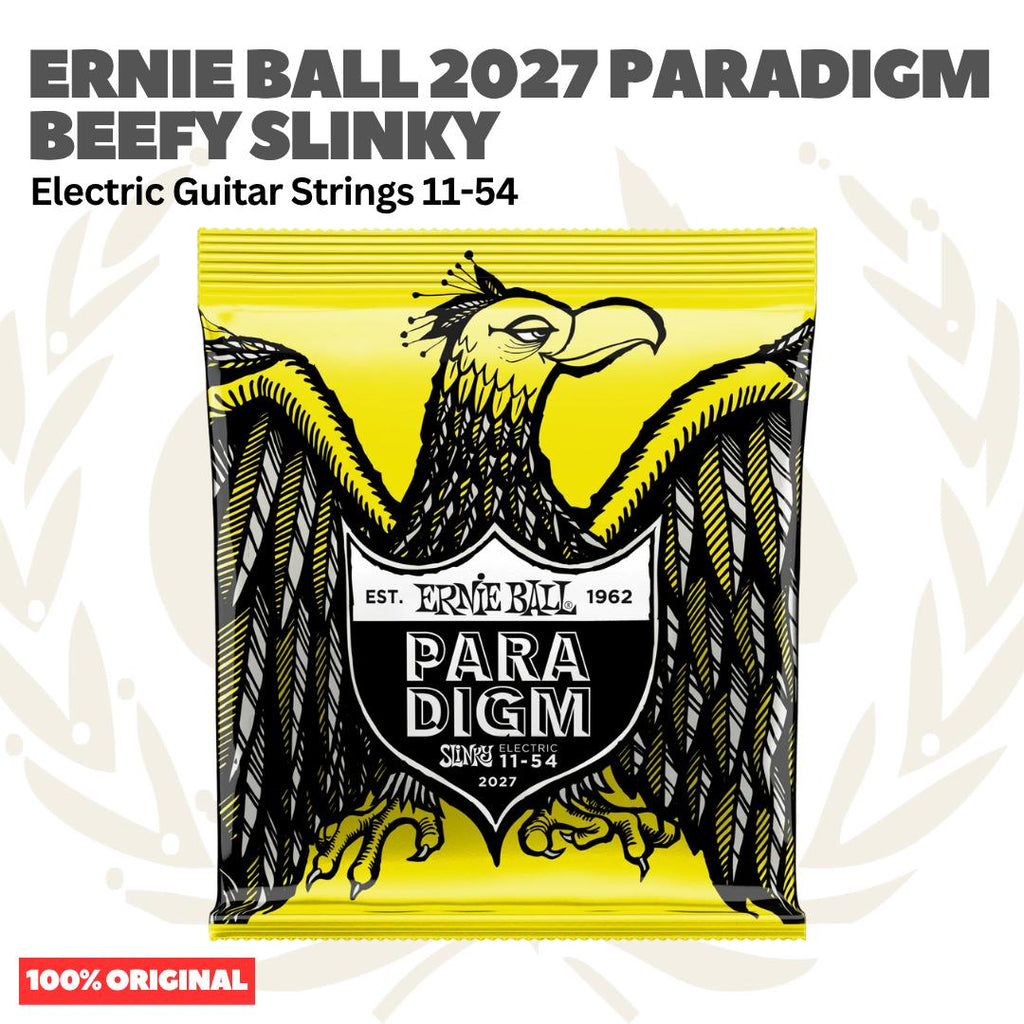 Ernie Ball 2027 11-54 Paradigm Beefy Slinky Electric Guitar Strings - Senar Gitar Listrik