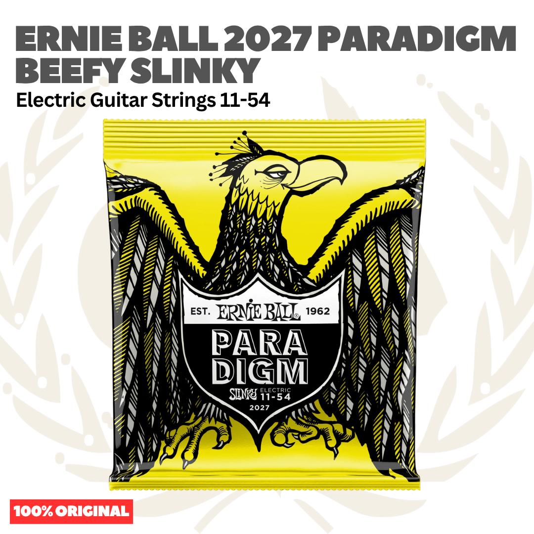 Ernie Ball 2027 11-54 Paradigm Beefy Slinky Electric Guitar Strings - Senar Gitar Listrik