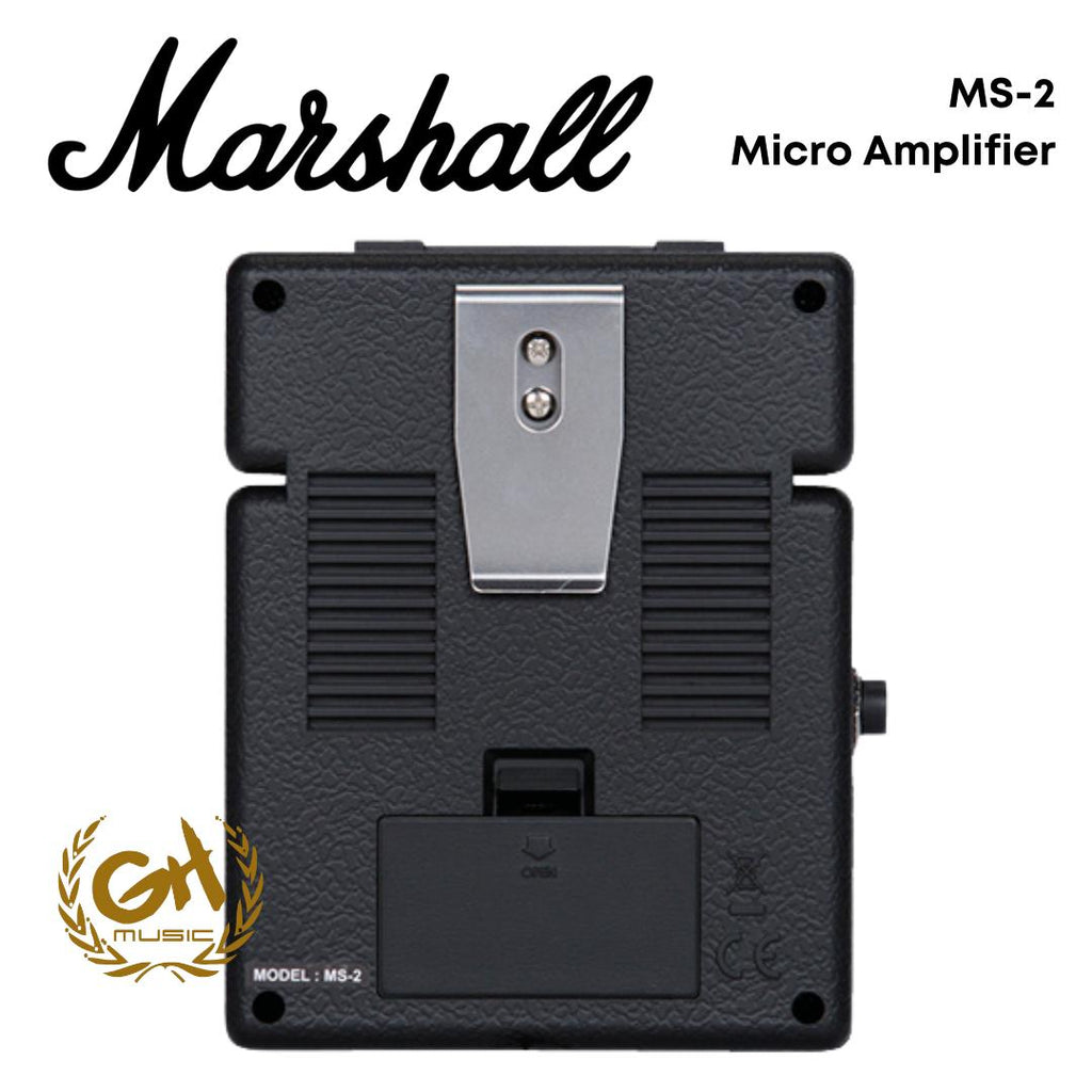 Marshall MS 2 Micro Guitar Amplifier | Ampli Gitar Mini MS2