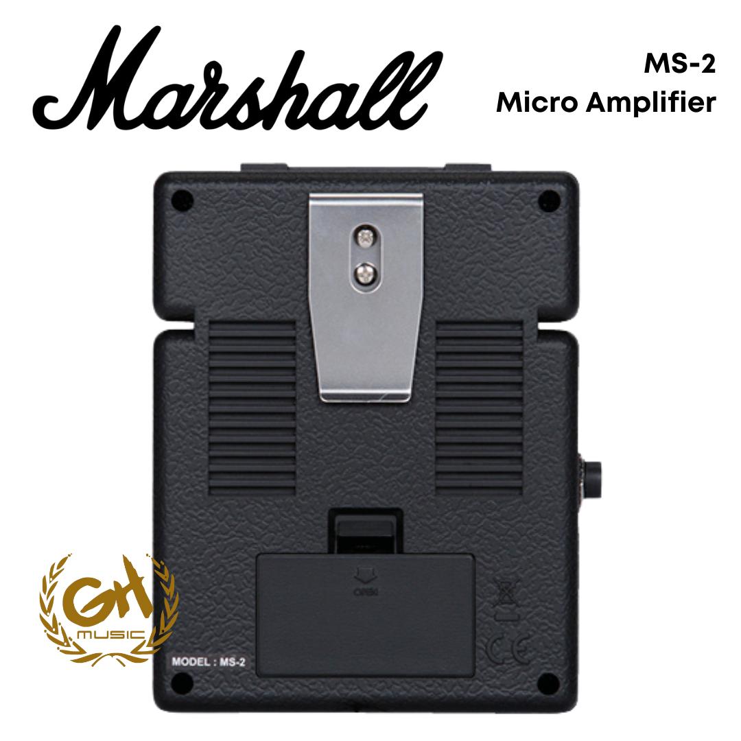 Marshall MS 2 Micro Guitar Amplifier | Ampli Gitar Mini MS2