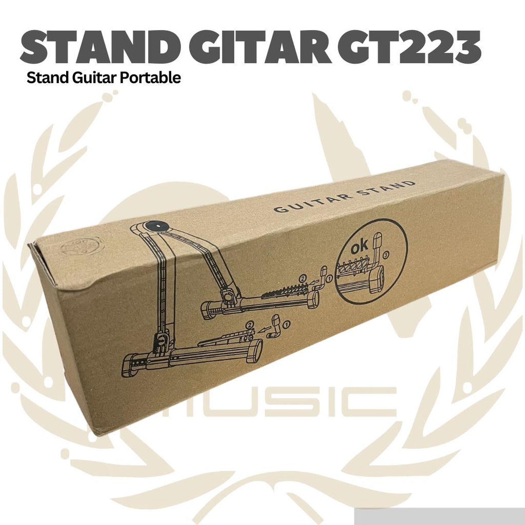 Stand Guitar Portable Foldable Gitar Holder GT223 - Stand Guitar