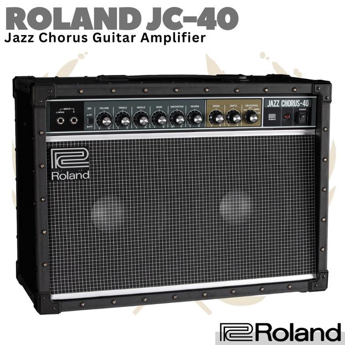 ROLAND JAZZ CHORUS 40 Guitar Amplifier | Ampli Gitar JC-40 JC40