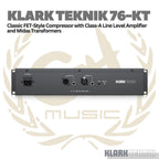 Klark Teknik 76-KT Classic FET-Style Compressor With Class-A Line Level