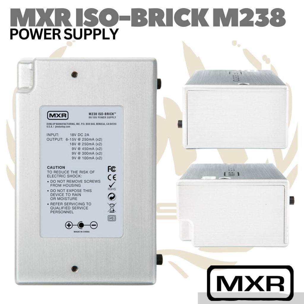 MXR ISO BRICK POWER SUPPLY M238 | Jim Dunlop Pedal Adaptor Efek Gitar