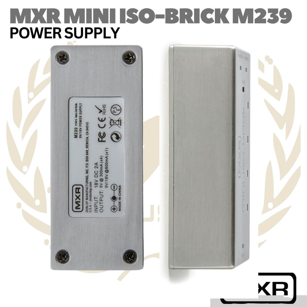 MXR MINI ISO-BRICK POWER SUPPLY M239 | Jim Dunlop Adaptor Efek Gitar