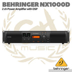 Behringer NX1000D Power Amplifier with DSP - Mixer 2 ch Class D