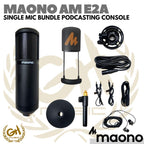 MAONOCASTER SINGLE MICROPHONE | MAONO AME2 BUNDLE SOUND CARD RECORDING - LIVE STREAM AME2A