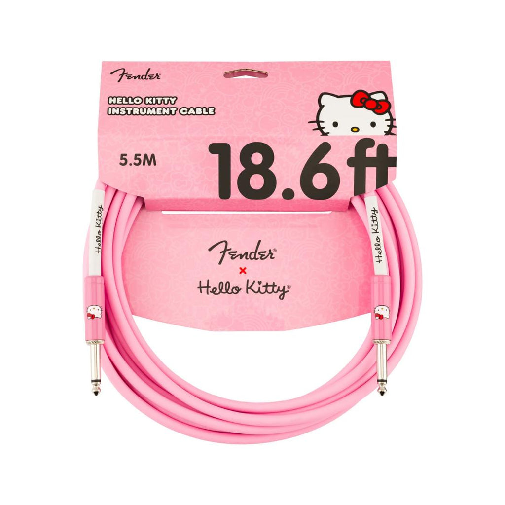 Fender Original Series Hello Kitty Official Instrument Cable - Kabel Instrument