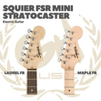 SQUIER FSR MINI STRATOCASTER ELECTRIC GUITAR - GITAR LISTRIK ELEKTRIK ORIGINAL