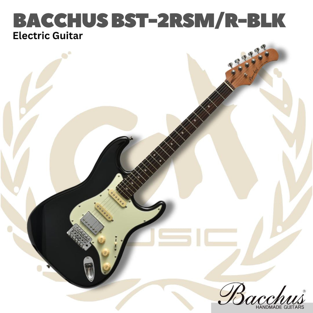 BACCHUS BST-2RSM/R ELECTRIC GUITAR - GITAR ELEKTRIK BACCHUS BST2RSM ROSEWOOD FINGERBOARD