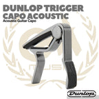 JIM DUNLOP 83CS TRIGGER CAPO ACOUSTIC CURVED SMOKE - Kapo Gitar