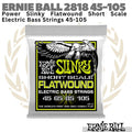 Ernie Ball 2818 Power Slinky Flatwound Short Scale Bass String 45-105