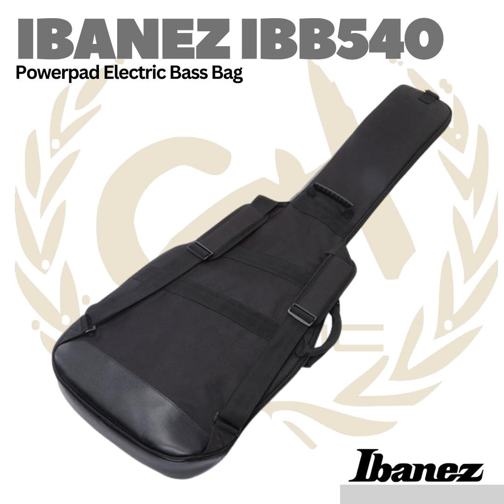 Ibanez IBB540 Powerpad Electric Bass Guitar Gig Bag - Tas