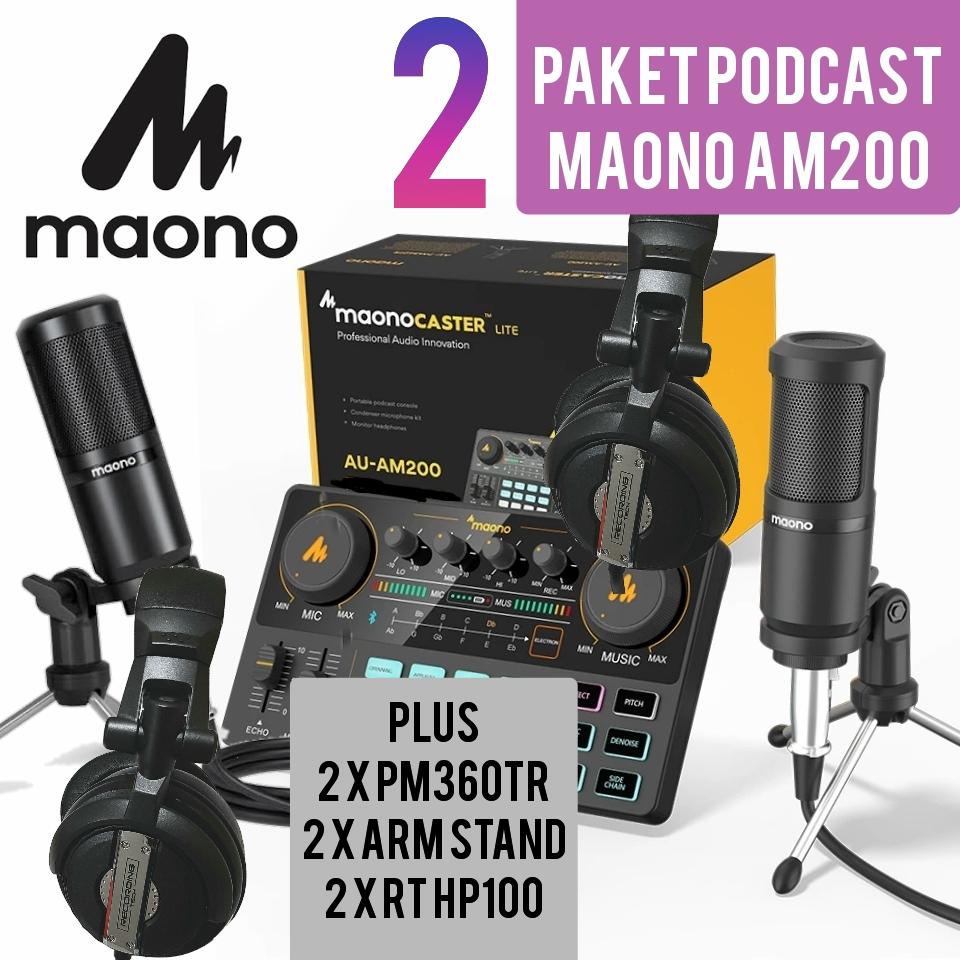 MAONOCASTER AM200 PLUS MICROPHONE MAONO PM360TR