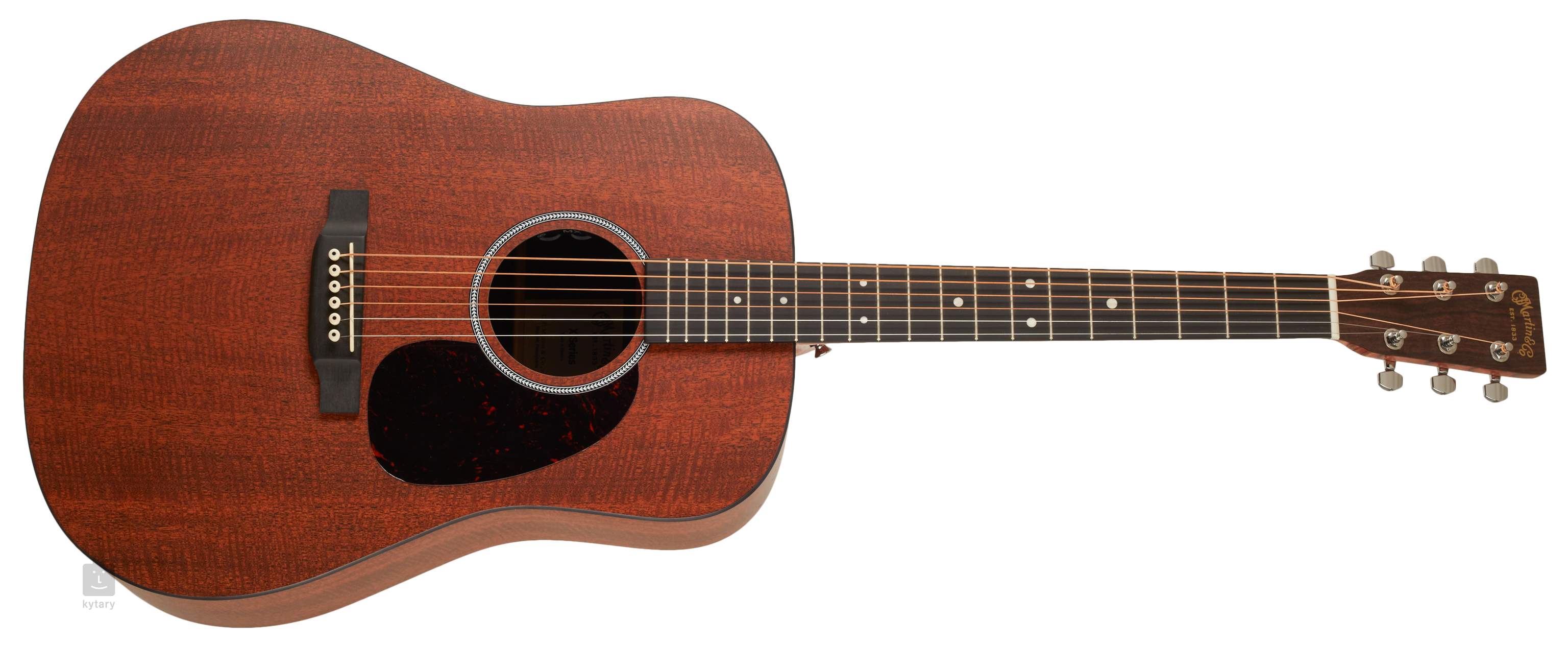 Martin 11DX1E-03 Dreadnought Acoustic Mahogany Electric Guitar W/ Bag