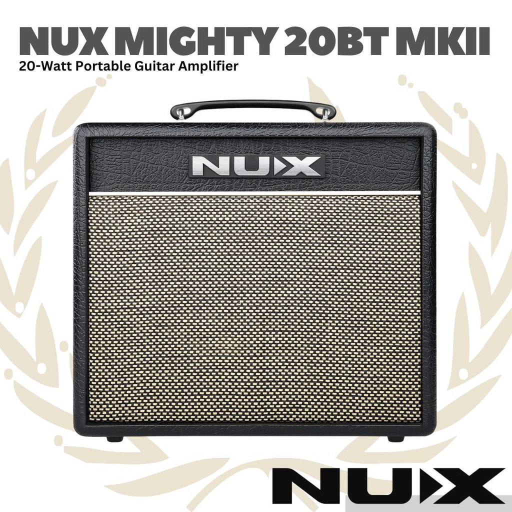 Nux Mighty 20BT MKI & MKII 20W Modeling Guitar Amplifier - Ampli Gitar
