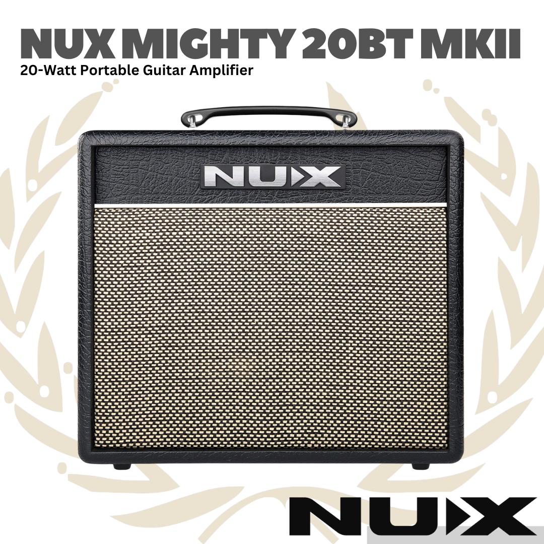 Nux Mighty 20BT MKI & MKII 20W Modeling Guitar Amplifier - Ampli Gitar
